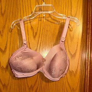 Prima Valentina Pink Lace Push Up Bra - size 42C